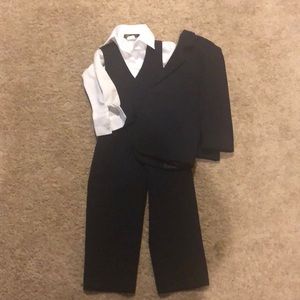 Navy Blue four piece suit